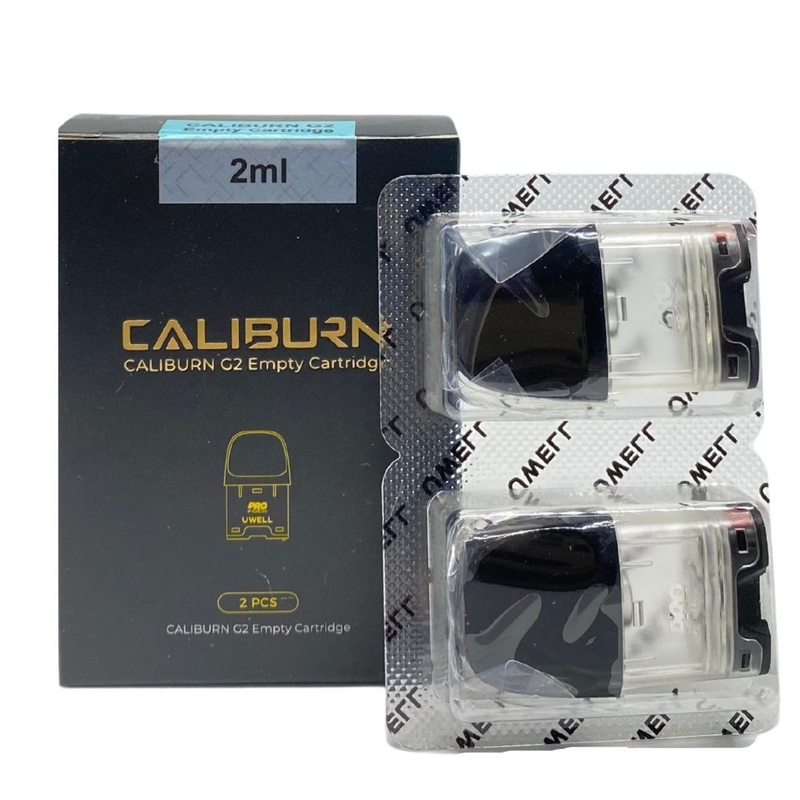 Le cartucce vuote del baccello di Uwell Caliburn G2 0,8 1,0 1.2ohm arrotolano i baccelli di riempimento superiori