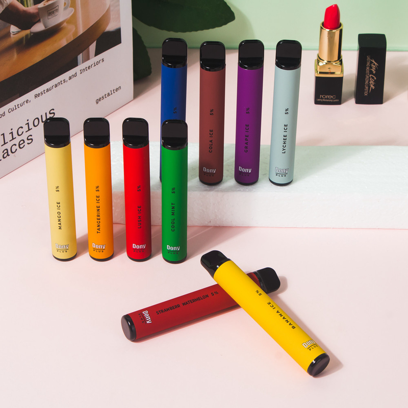 Dony ECO più i sapori su ordinazione eliminabili della batteria 15 delle sigarette 550mAh del vapore di 800puffs 3.2ml