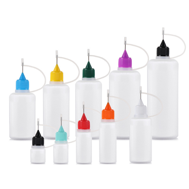 Bottiglie vuote a punta d'ago nude della bottiglia 3ml 5ml 10ml 30ml 50ml 60ml 100ml 120ml Vape di Eliquid
