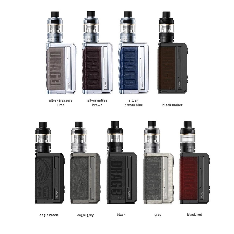 Voopoo trascina 3 bobine del corredo 5.5ml Tpp dm del MOD della scatola di Tpp X si raddoppia batteria 18650