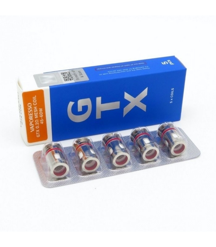 Il centro Vape Mesh Coil Replacement 35g dell'obiettivo Pm80 Gtx della bobina 5pcs di Vaporesso Gtx