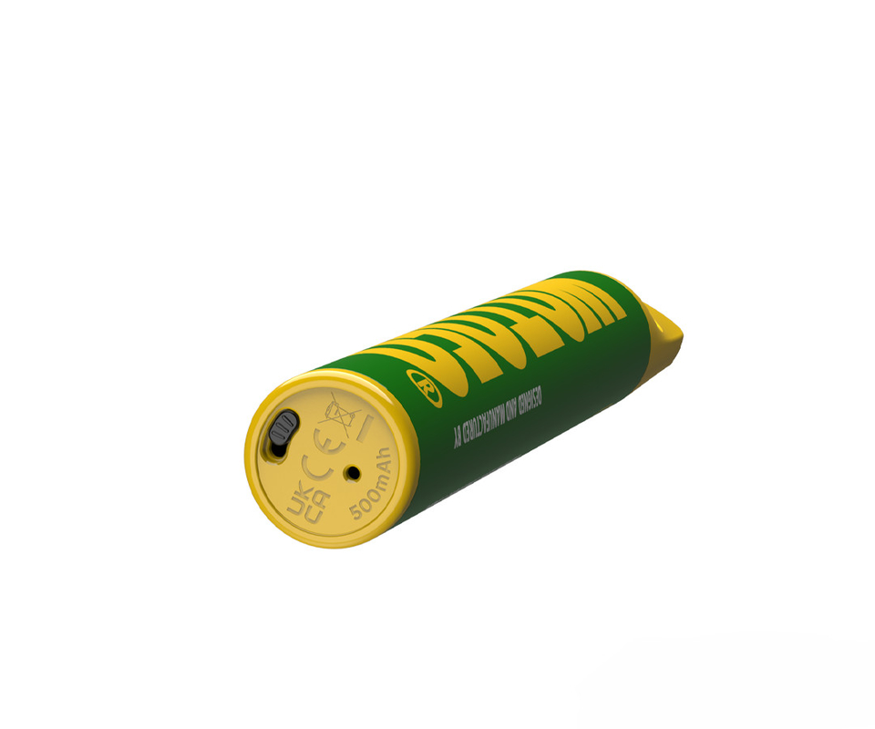 Il baccello eliminabile Vapes Wotofo Mini+ 800 soffia penna elettronica del vaporizzatore della batteria di 2.8ml 500mah
