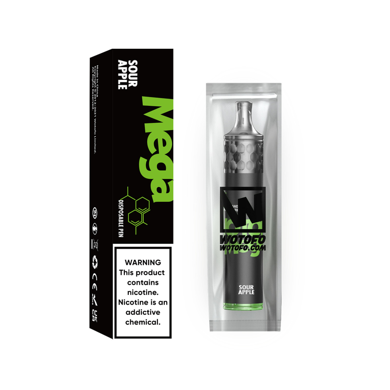 Cavo liquido eliminabile mega 1.6ohm dei soffi 980ma 5ml E del corredo 1500 di Vapes del baccello di Wotofo