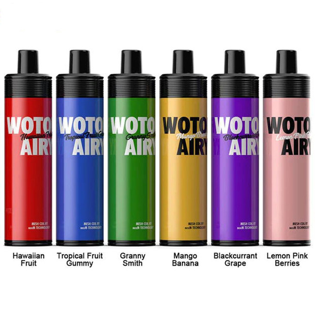 Kit dispositivo Vape Pod monouso ricaricabile da 1000 soffi Wotofo Airy Pod Vape portatile