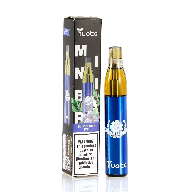 Mini Bar Disposable Vape Kit 1200 soffia dispositivo del baccello di sapore della frutta di 650mah 4ml
