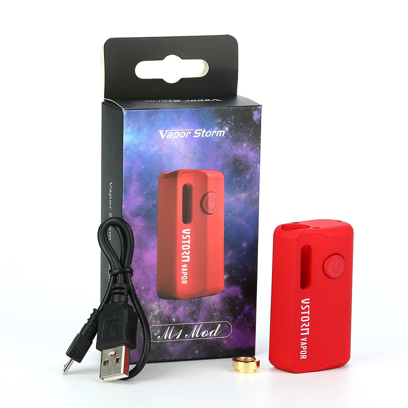 Tempesta M1 VV 800mah del vapore costruito nel MOD Cbd Vape Mods del portapile