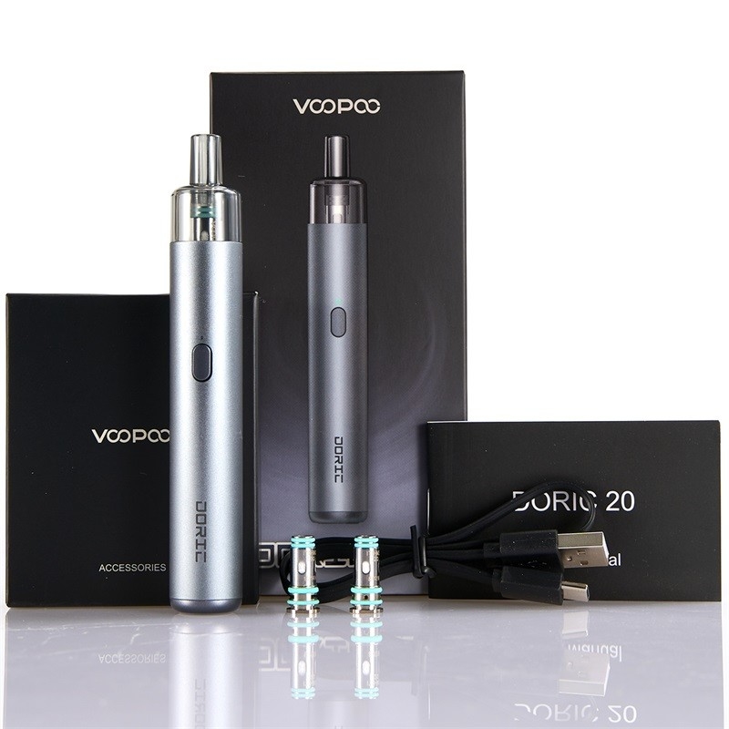 sigaretta dorica Vaper di 1500mah ITO Coil Refillable Pod Vapes Voopoo 20 2ml E