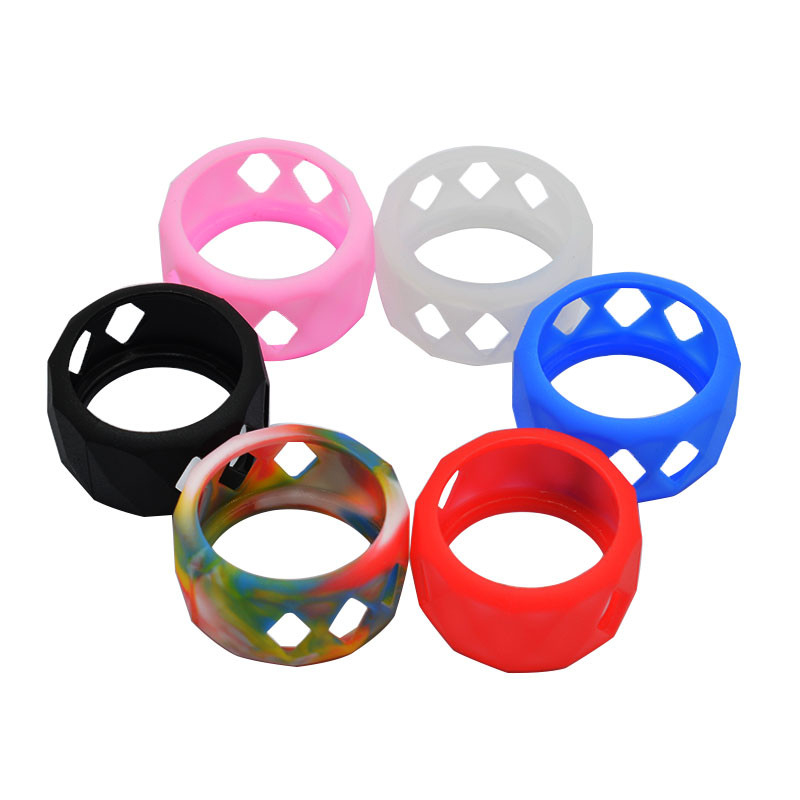 Elastici 25mm variopinti Ecigarette dell'anello del silicone di Vape del commestibile/silicone
