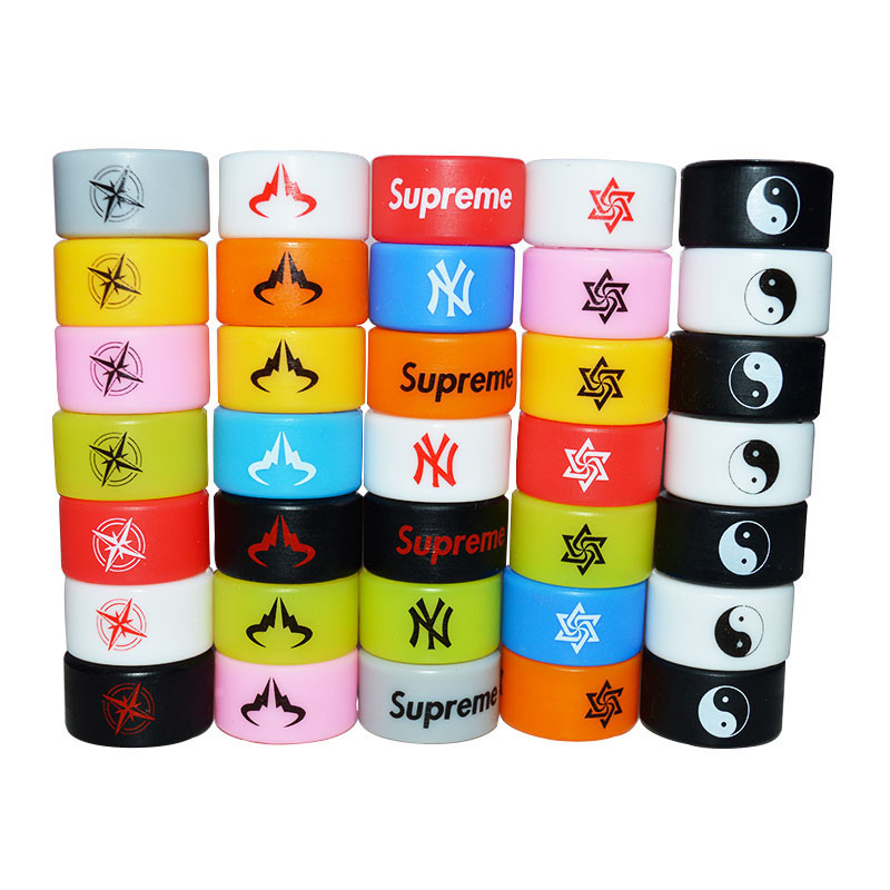 Silicone di gomma variopinto Ring Band Superman Flash Captain di Vape
