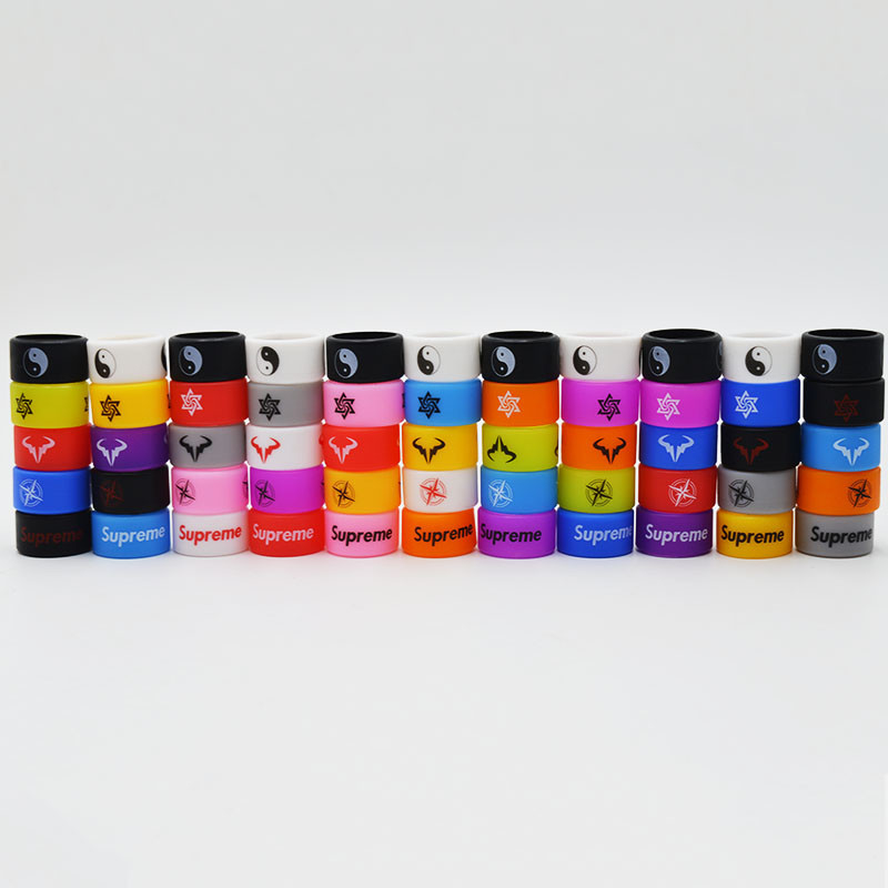 Silicone di gomma variopinto Ring Band Superman Flash Captain di Vape