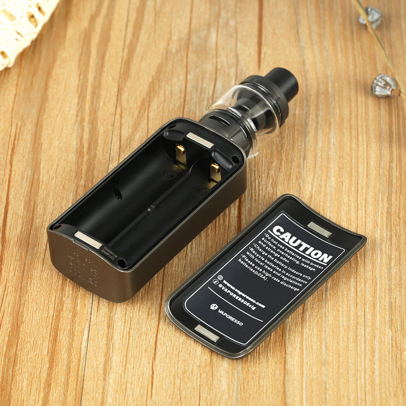 i corredi del MOD della scatola del sistema del flusso d'aria di 8ml Turbo si raddoppiano 18650 batterie 44 x 29 x 138.5mm