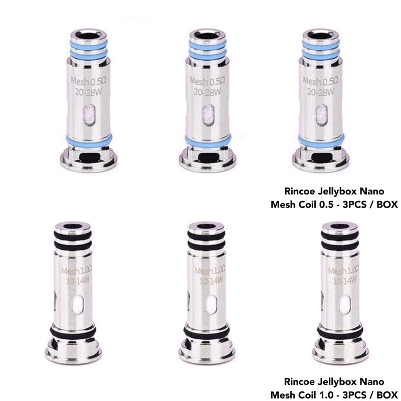 Bobina nana della sostituzione di Lelote Jellybox per il Se di Rincoe Jellybox/corredo nano 1.0Ω/0.5Ω aria/di X X