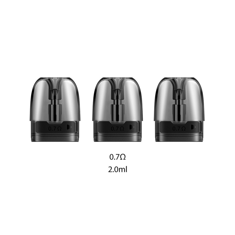 Lato della cartuccia 2ml 0.7ohm 1.2ohm del baccello di Lelote Voopoo Argus che riempie i baccelli vuoti