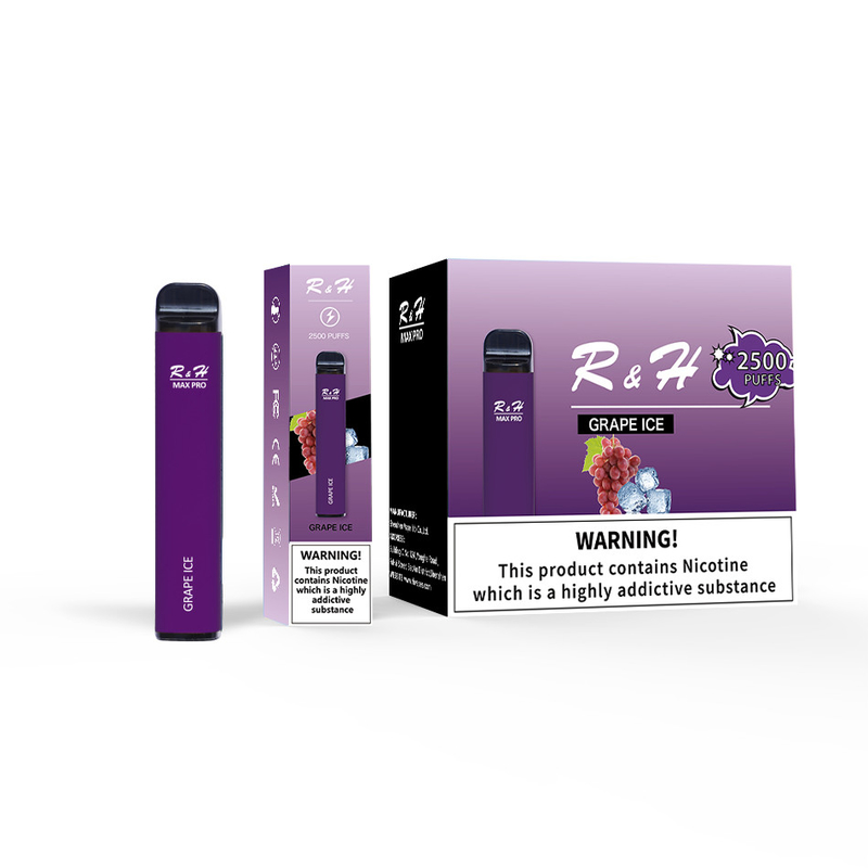 Soffi eliminabili 1.3ohm Mesh Coil Disposable Kit di Vapes Max Pro 8ml 950mah 2500 del baccello