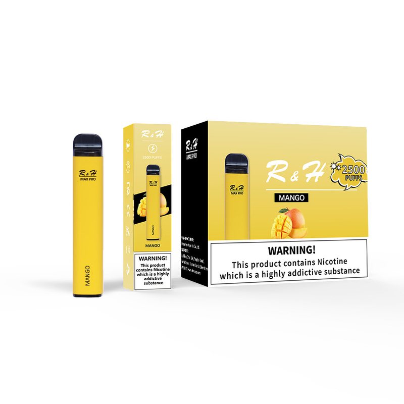 Soffi eliminabili 1.3ohm Mesh Coil Disposable Kit di Vapes Max Pro 8ml 950mah 2500 del baccello