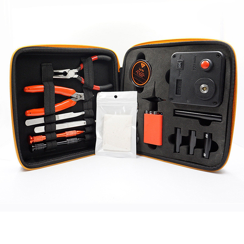 La costruzione Rda della bobina di DIY arrotola gli accessori elettronici della sigaretta trivella il kit di utensili dei corredi V3