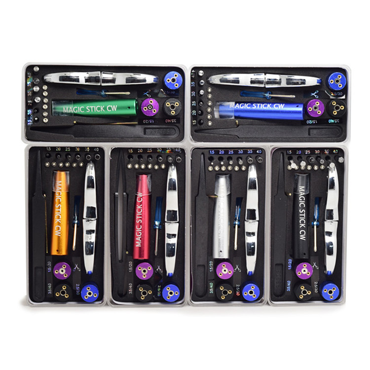 Gli accessori elettronici della sigaretta arrotolano il kit di utensili DIY Vaping che dell'argano di Vape il sotto ohm foggia le pinzette 6 - 1 in-