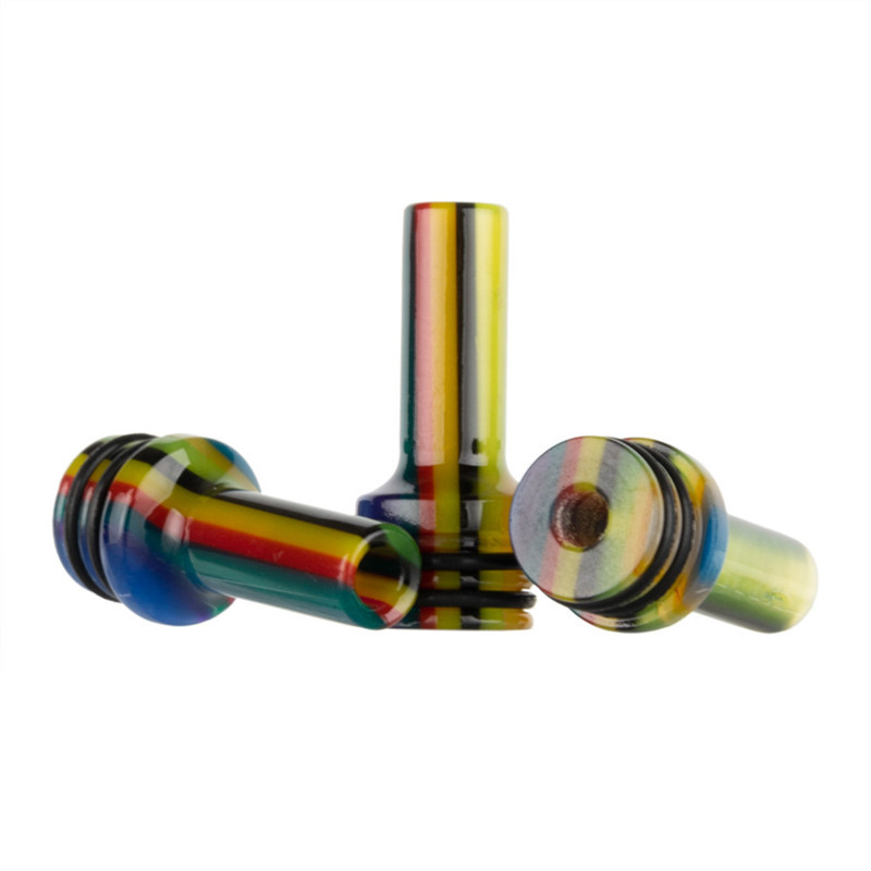 Punte su ordinazione del gocciolamento della MTL Vape dell'arcobaleno 510 della resina AS285 per Vape Pen Atomizer Cartridges