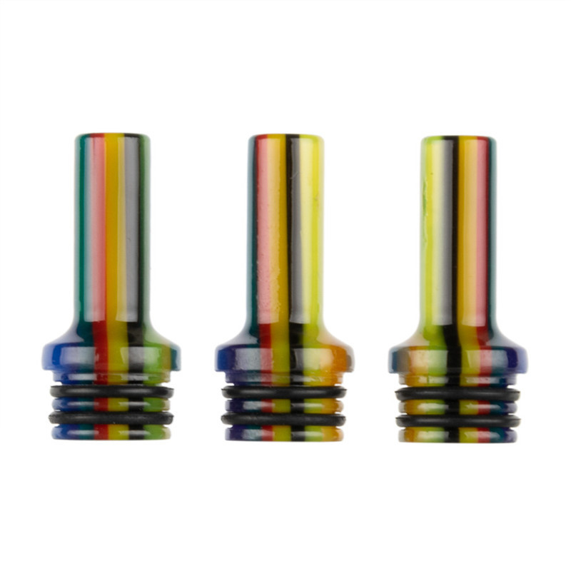 Punte su ordinazione del gocciolamento della MTL Vape dell'arcobaleno 510 della resina AS285 per Vape Pen Atomizer Cartridges