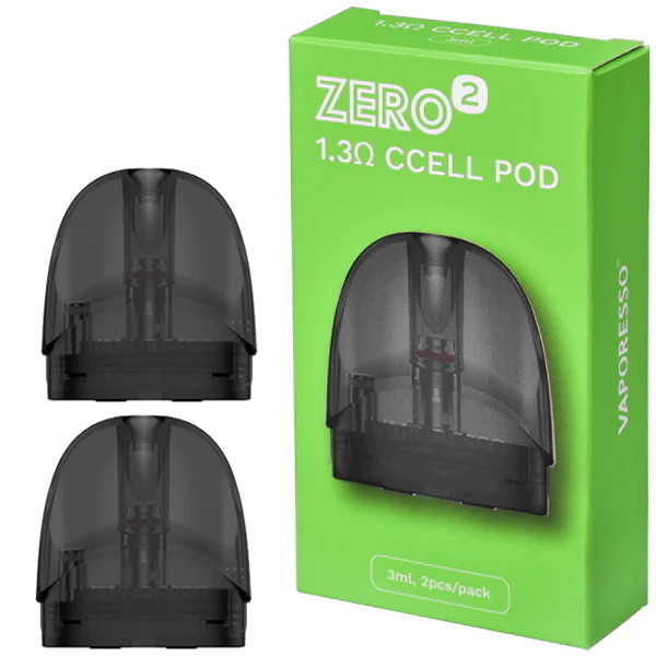 Vaporesso azzera la cartuccia vuota 2pcs 1.3ohm Ccell (1.0ohm Mesh Pods) del baccello di 2 Vape