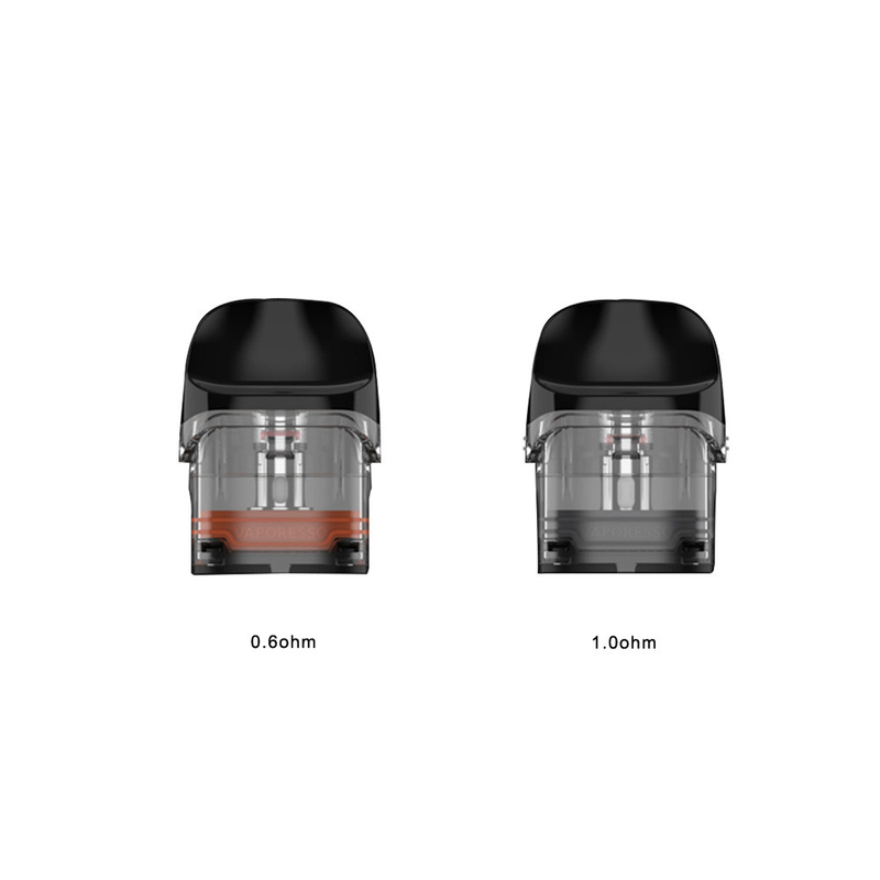 Cartucce vuote Luxe 2ml 0.6ohm 1.0ohm 4pcs del baccello di Vaporesso QS per il corredo Luxe di QS/corredo Luxe di Q