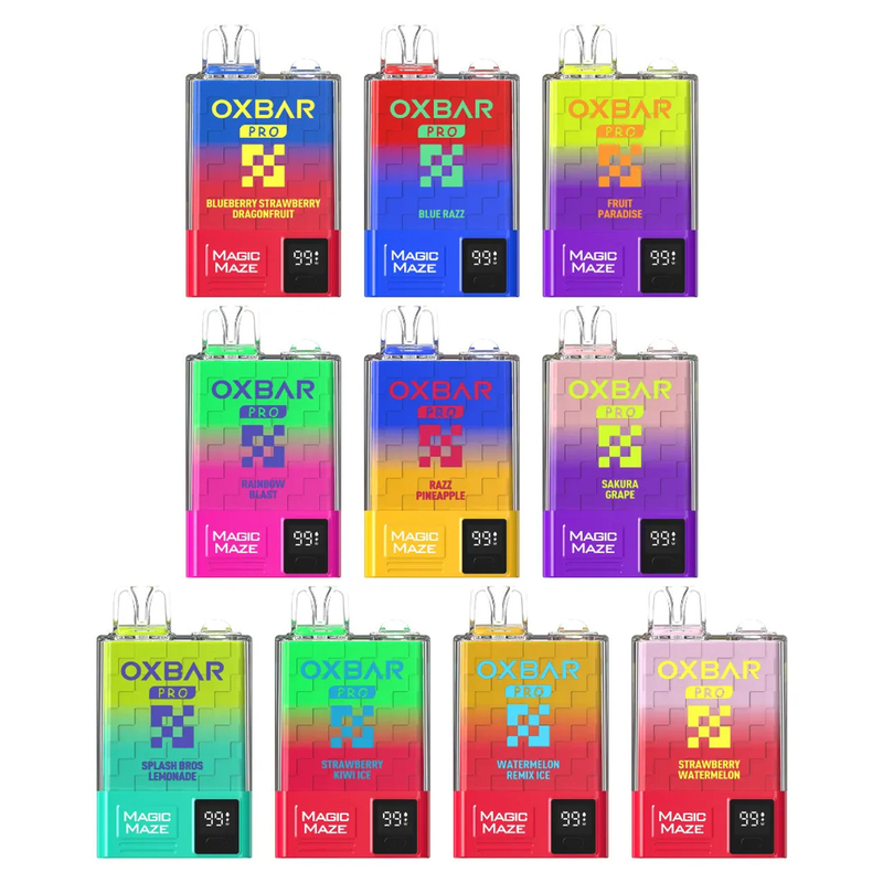 Oxbar Magic Maze Pro 10k vaporizzatore usa e getta 10000 puffs 900mah 18ml liquido 5% kit vaporizzatori usa e getta