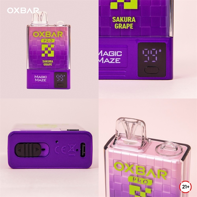 Oxbar Magic Maze Pro 10k vaporizzatore usa e getta 10000 puffs 900mah 18ml liquido 5% kit vaporizzatori usa e getta