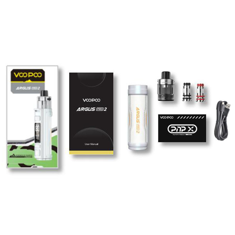 Voopoo Argus Pro 2 Pod Mod Kit 3000mAh Batteria integrata 5ml PnP X 0.15ohm bobina 0.3ohm