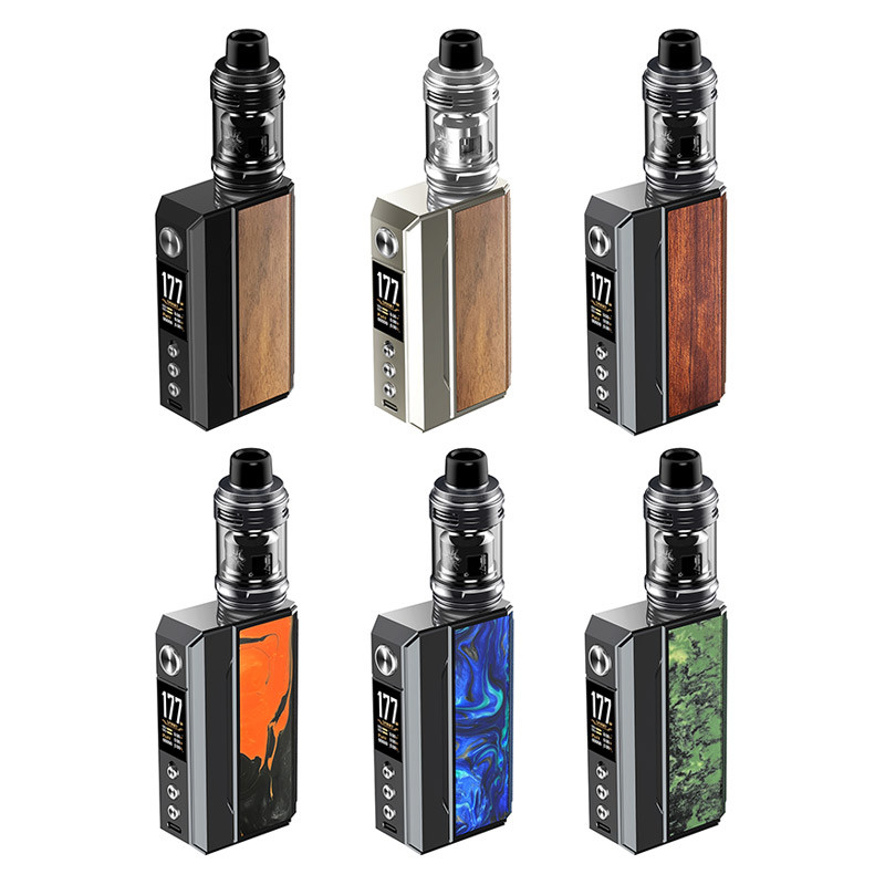 Voopoo Drag 4 Kit 177w 4ml 5.5ml Per tutte le bobine Pnp Uforce-L Tank Dual 18650 Battery Box Kits