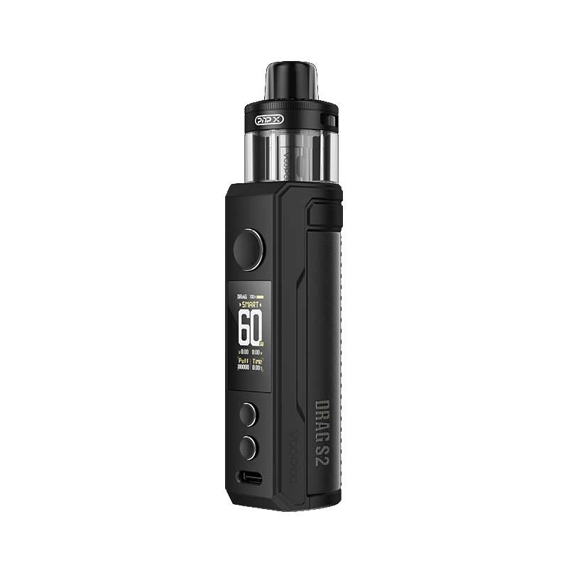 Voopoo Drag s2 Pod Mod kit 60w con cartuccia PnP X DTL / MTL 2500mAh 5ml
