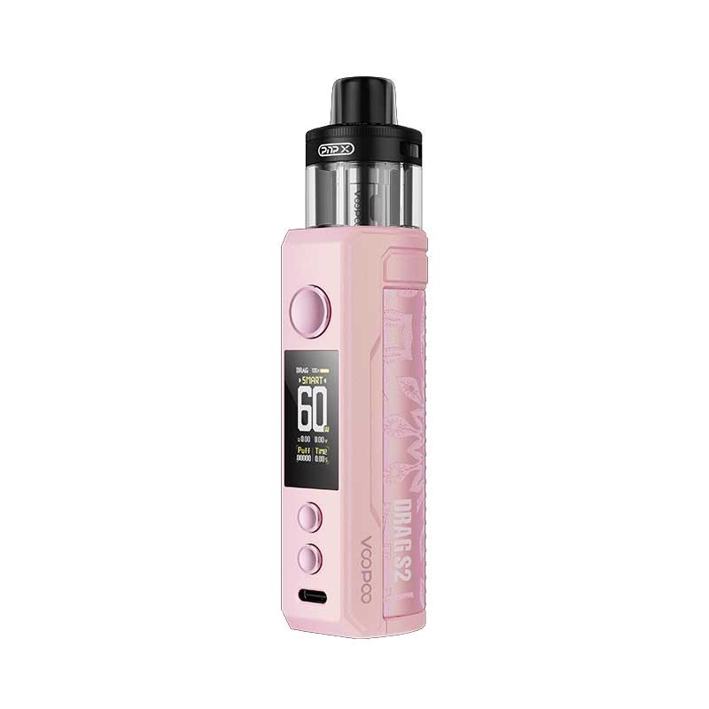 Voopoo Drag s2 Pod Mod kit 60w con cartuccia PnP X DTL / MTL 2500mAh 5ml