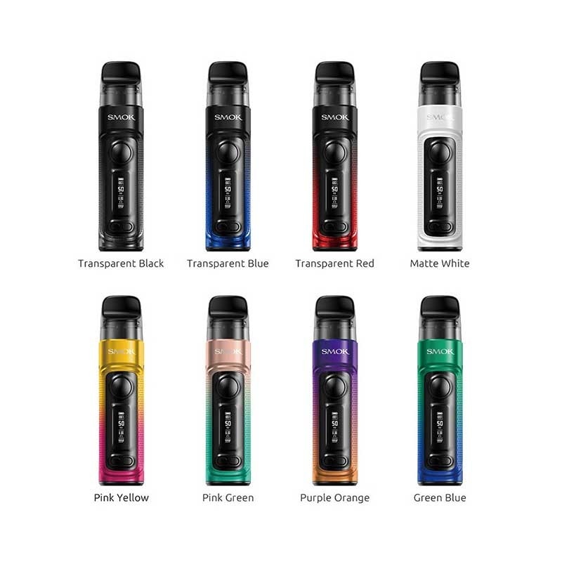 SMOK RPM C Pod Kit 1650mAh 2.5ohm RPM 2 bobina 4ml RPM C Pod Cartuccia 50W Kit