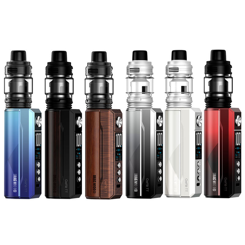 Voopoo Drag M100S Mod Kit 100w con bobina PnP 5.5ml 0.5ohm Vape Kit