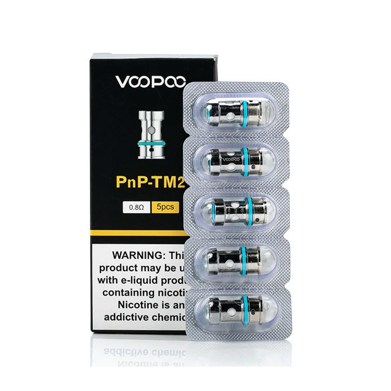 Voopoo PnP Replacement Coils 5pcs/pack per Drag Baby/Mini/2/S/X,VINCI Series Kit,Argus Pro,PnP 20/22,V.SUIT