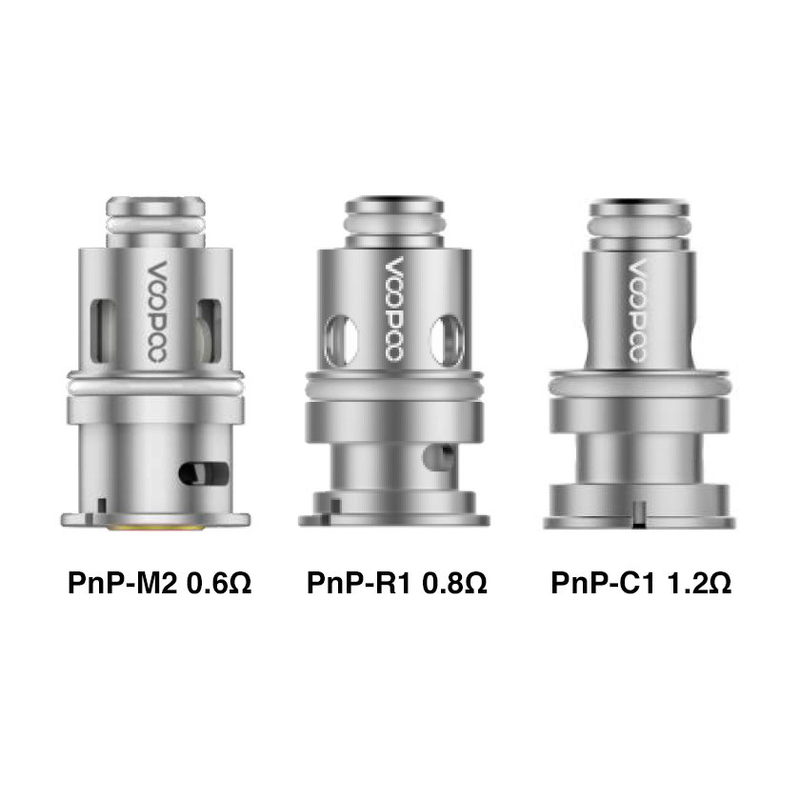 Voopoo PnP Replacement Coils 5pcs/pack per Drag Baby/Mini/2/S/X,VINCI Series Kit,Argus Pro,PnP 20/22,V.SUIT